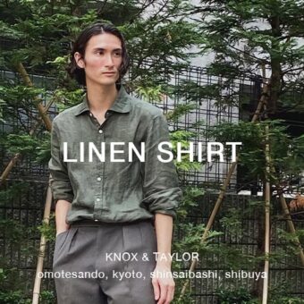 2021年夏・リネンシャツのご紹介