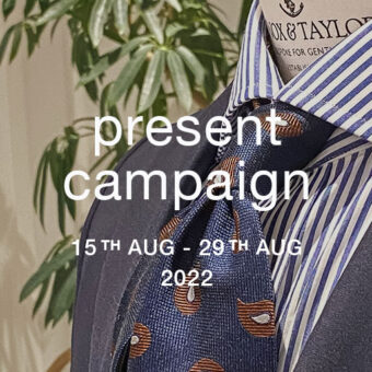 結び下げネクタイプレゼントキャンペーン